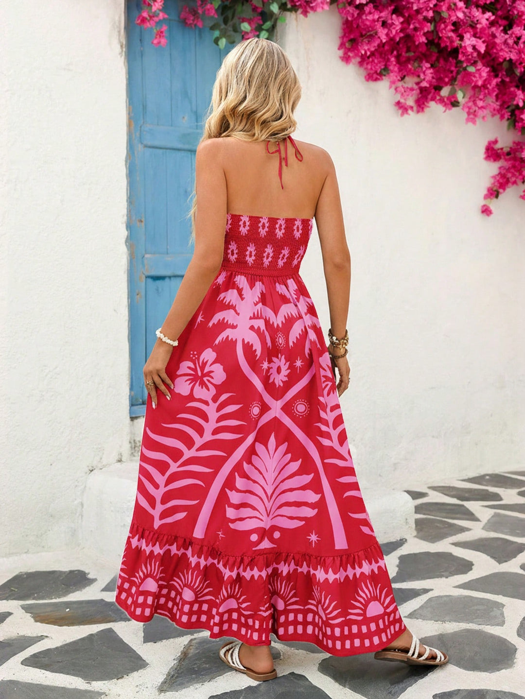Rochie maxi SHEIN, roz