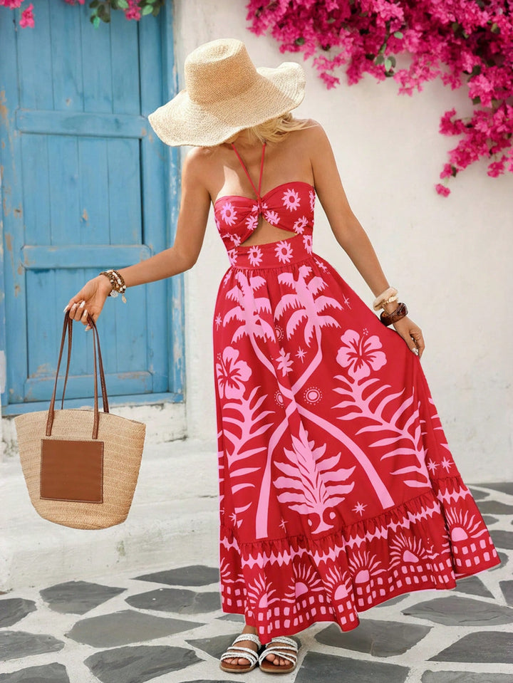 Rochie maxi SHEIN, roz