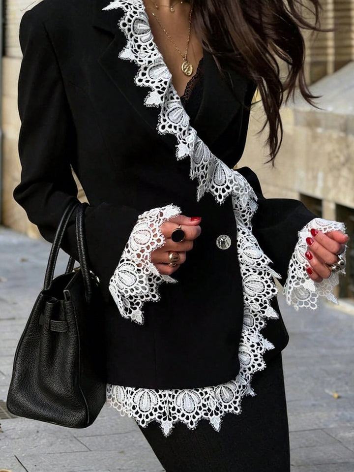 Sacou SHEIN, negru