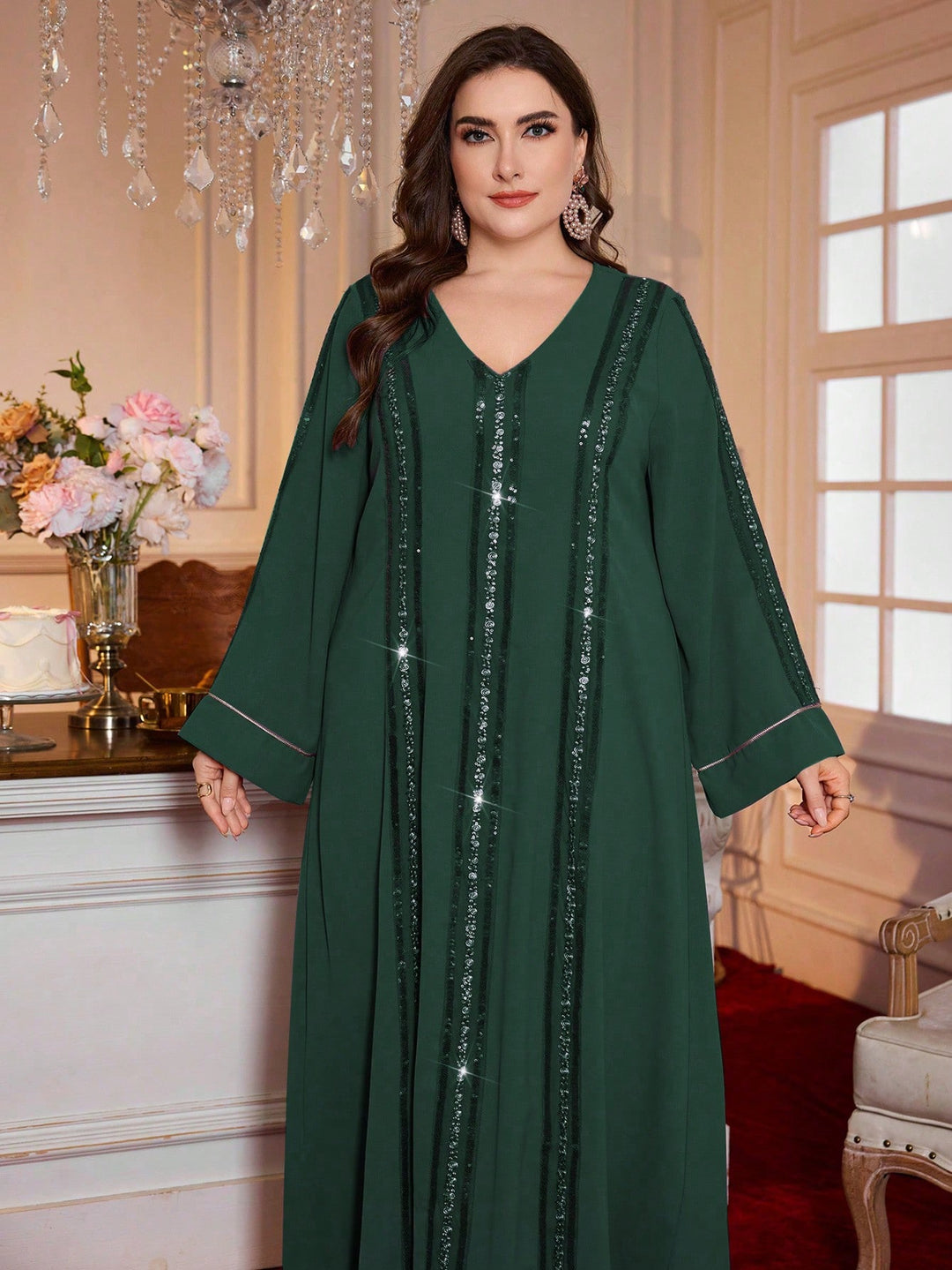 Rochie SHEIN, verde