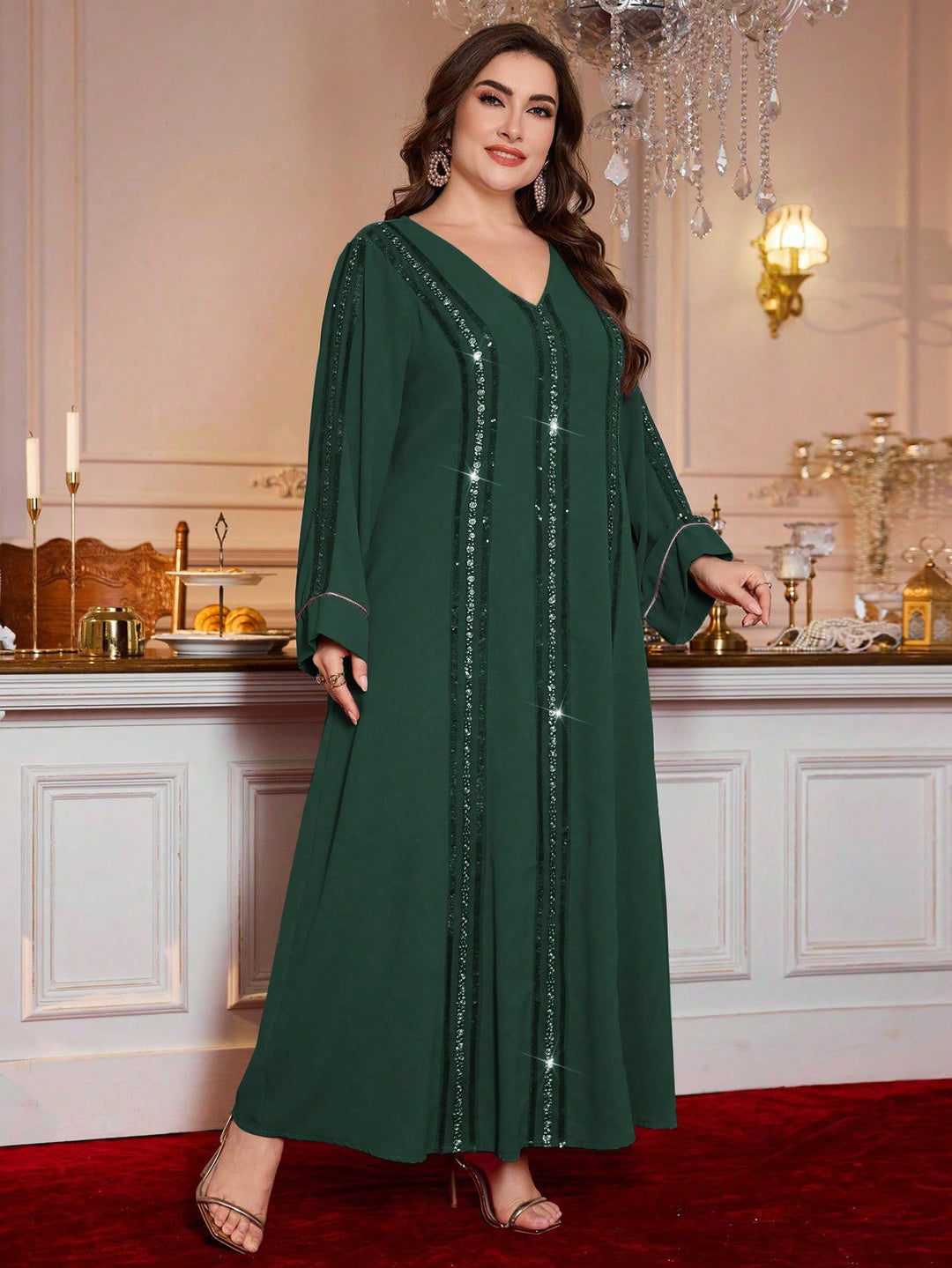 Rochie SHEIN, verde