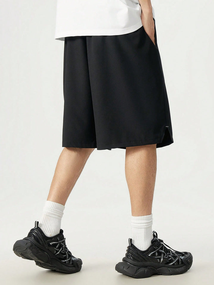 Pantaloni scurți SHEIN, negru