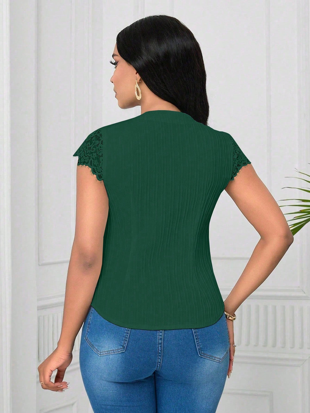 Bluza dama SHEIN, kaki