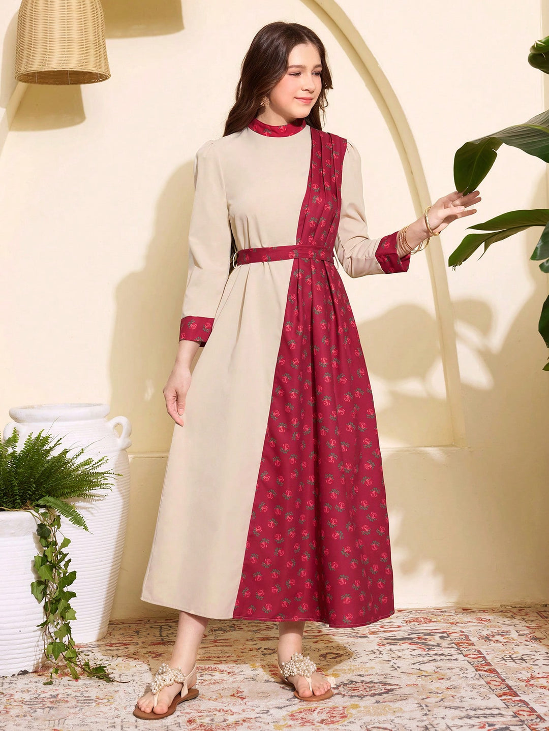 Rochie SHEIN, kaki