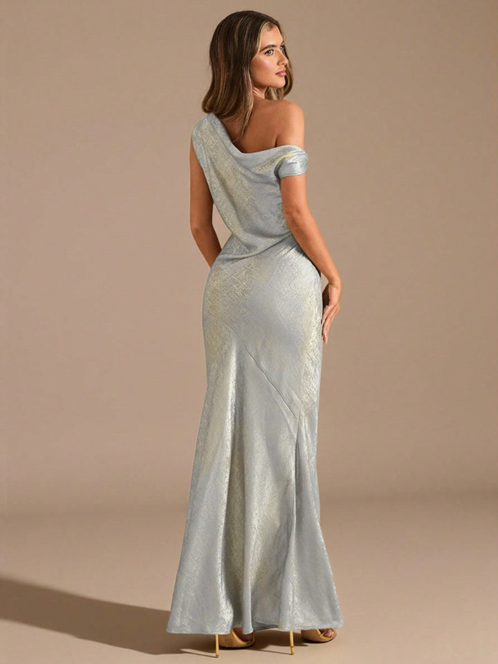 Rochie maxi SHEIN, albastru