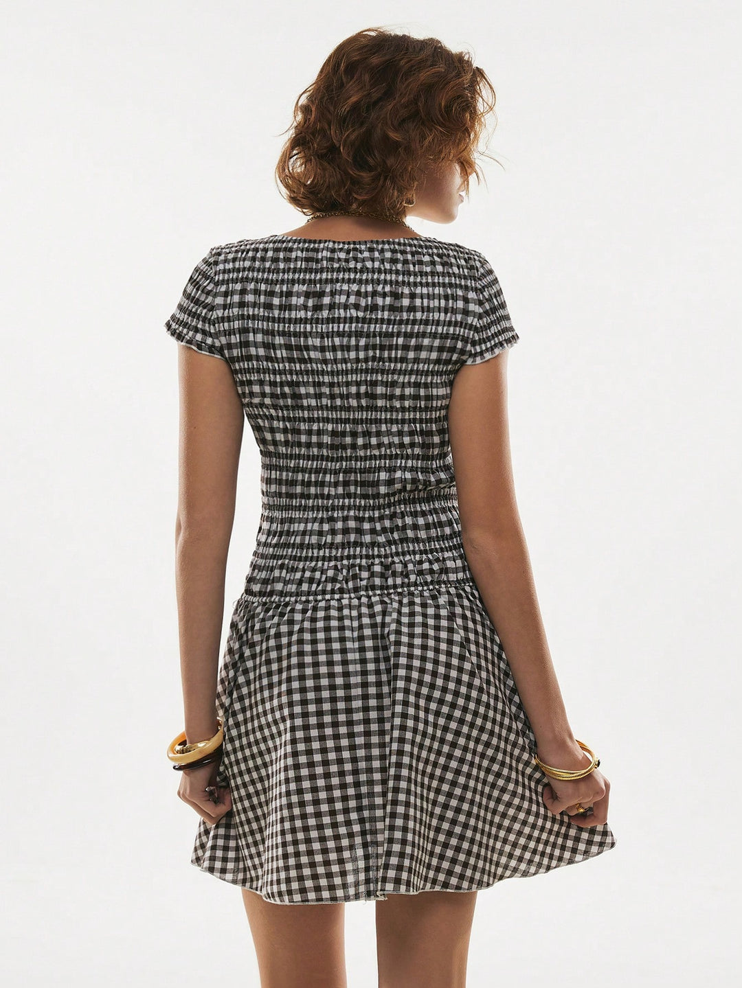 Rochie mini SHEIN, maro