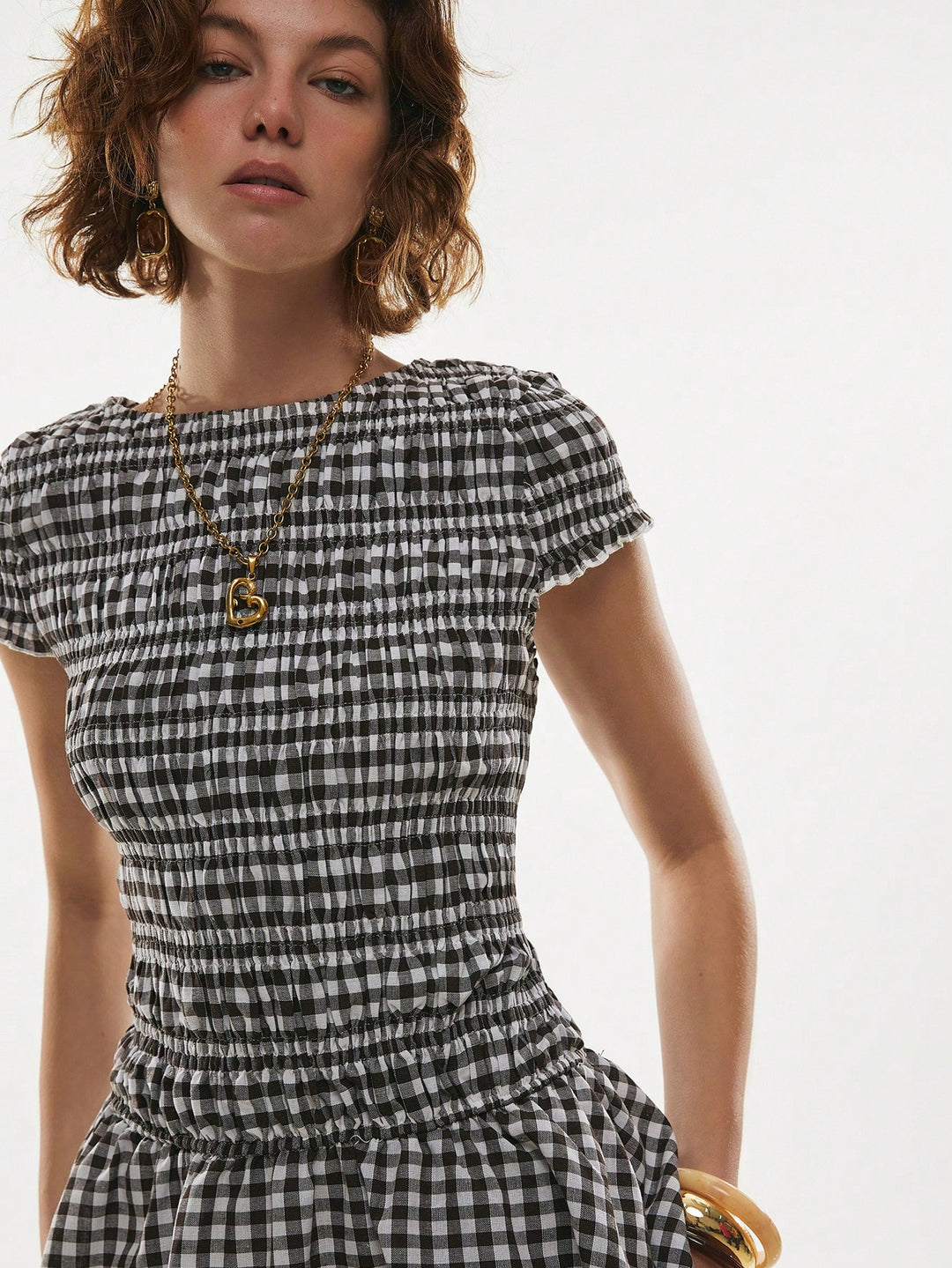 Rochie mini SHEIN, maro