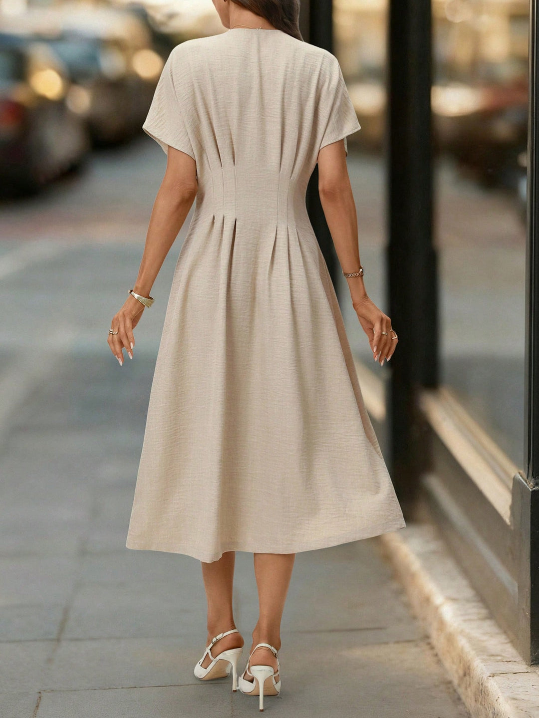 Rochie SHEIN, bej
