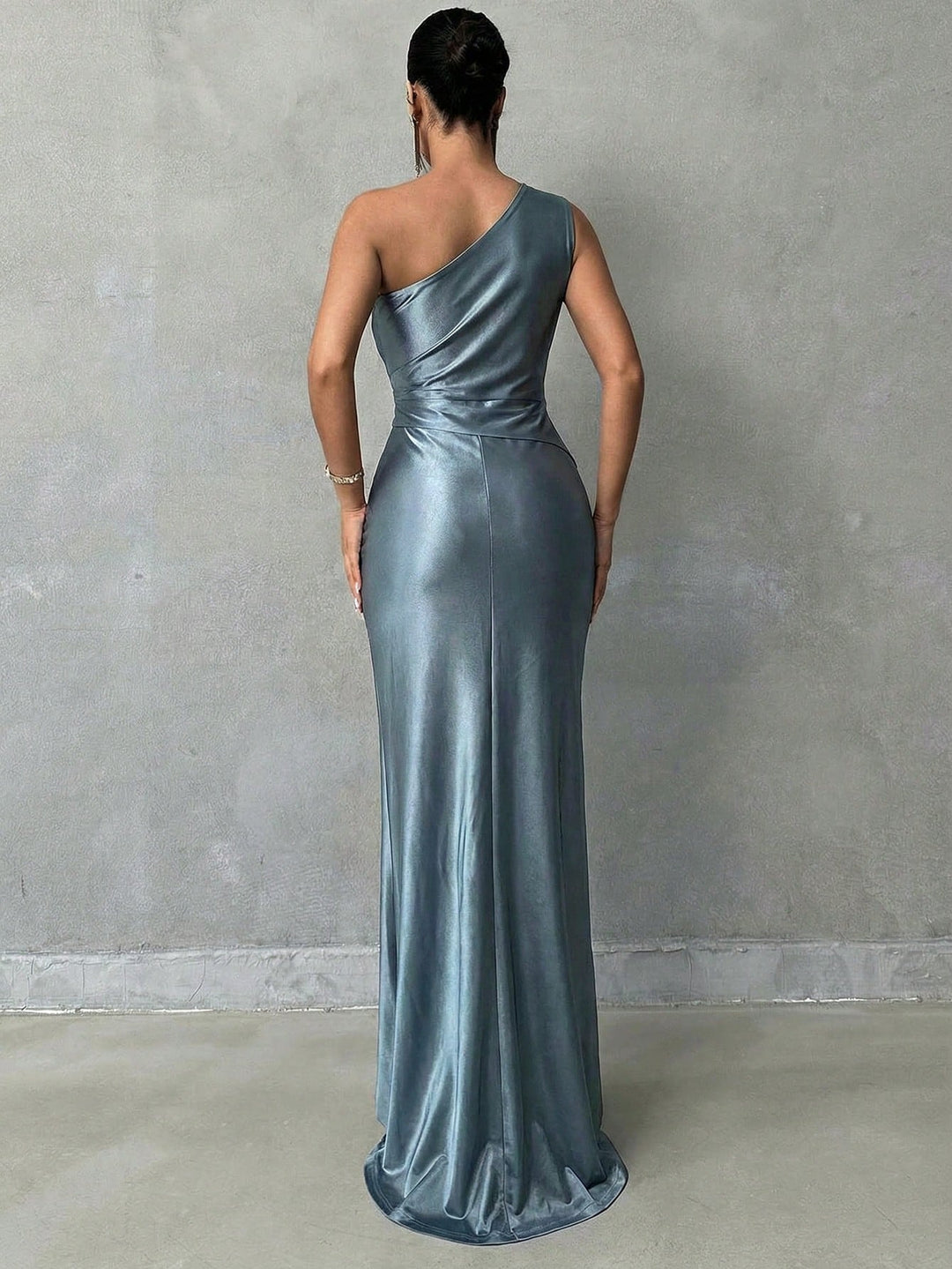 Rochie maxi SHEIN, verde