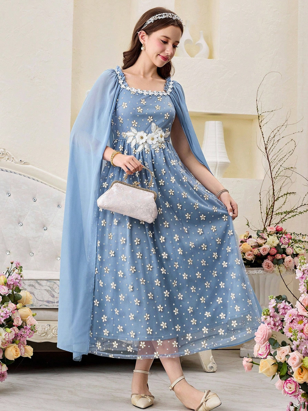 Rochie SHEIN, albastru