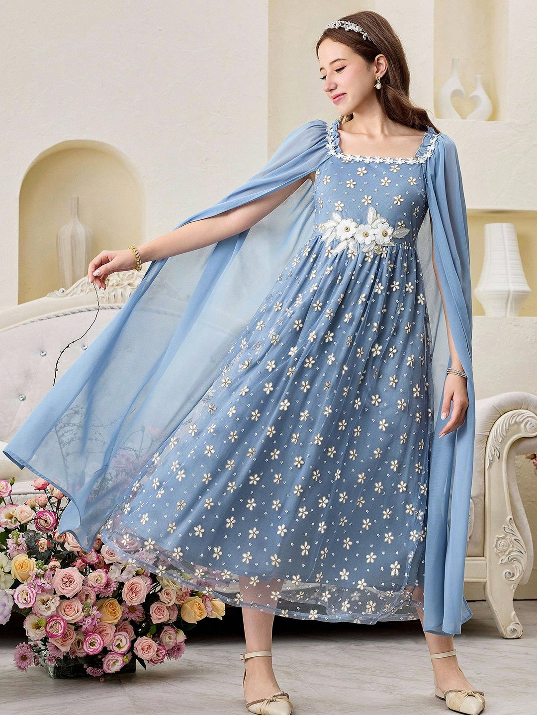 Rochie SHEIN, albastru