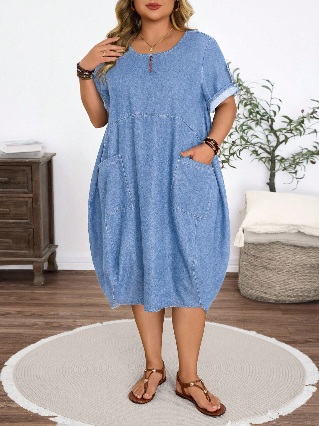 Rochie SHEIN, albastru
