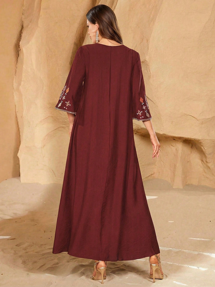 Rochie maxi SHEIN, mix culori