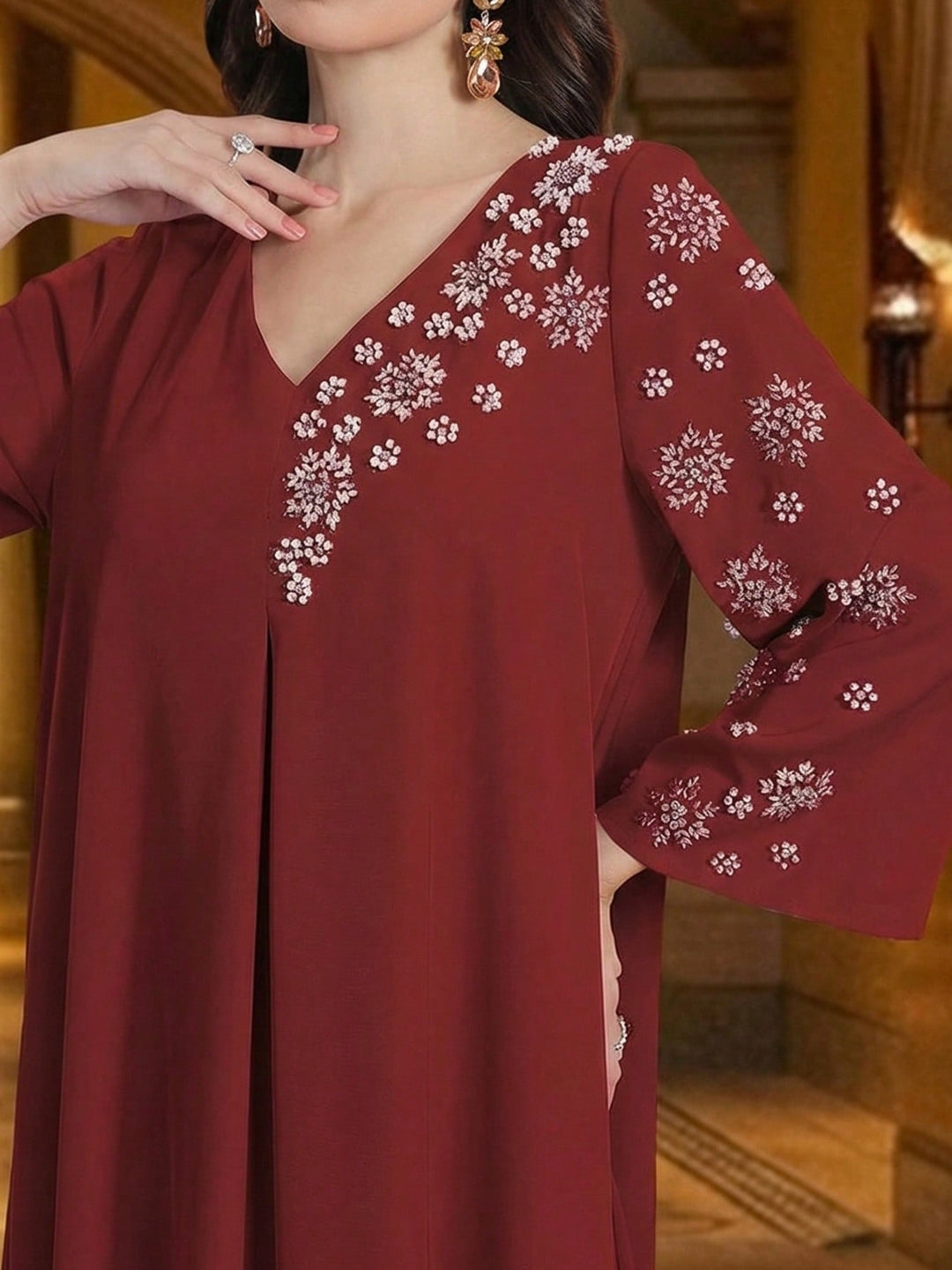 Rochie SHEIN, vișiniu