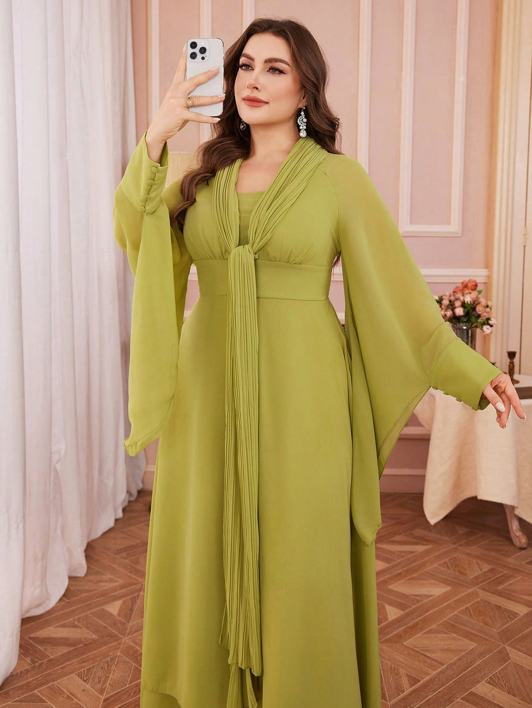 Rochie SHEIN, verde