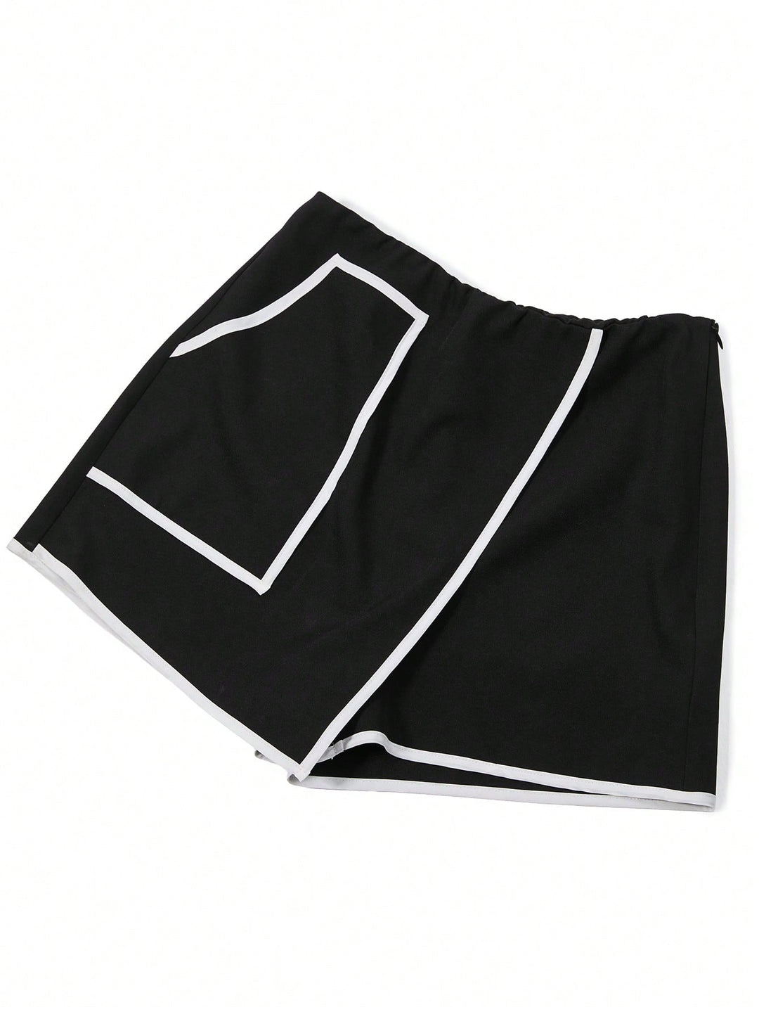Pantaloni scurți SHEIN, negru