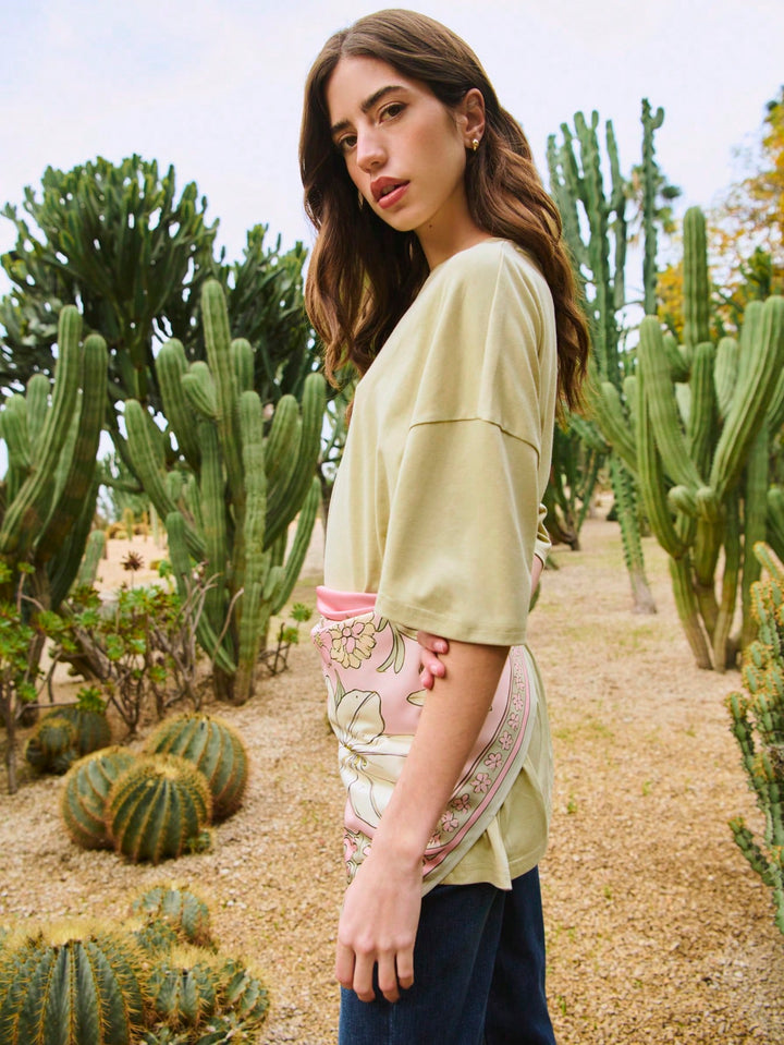 Tricou SHEIN, verde