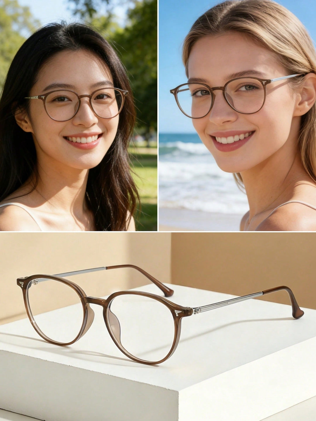 Ochelari SHEIN, maro