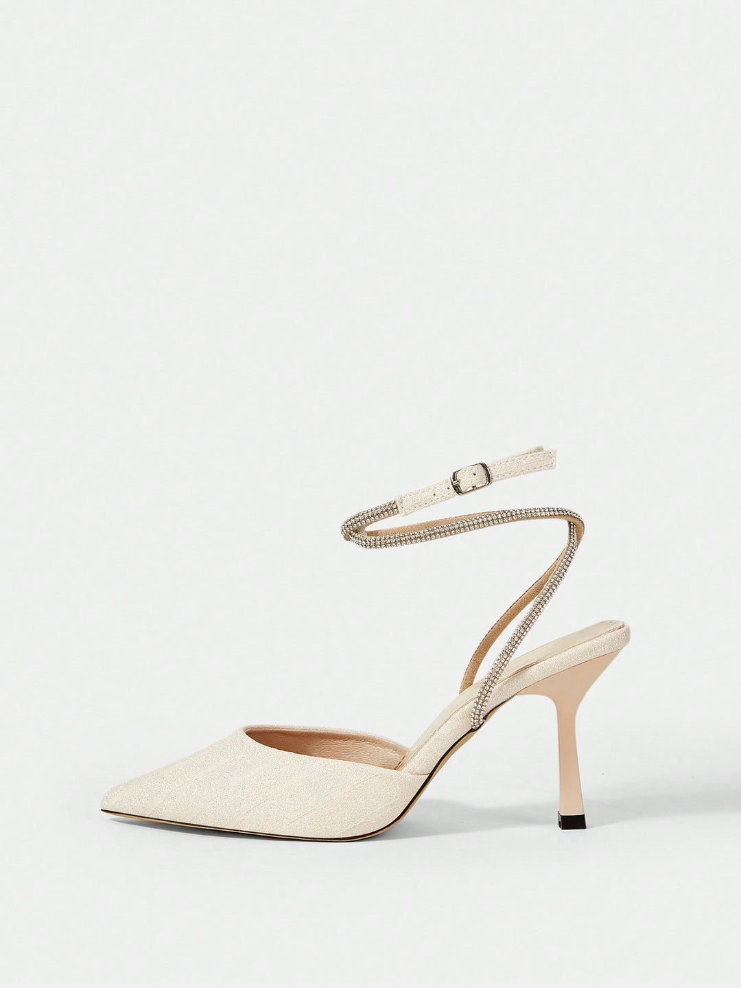 Pantofi cu toc SHEIN, bej