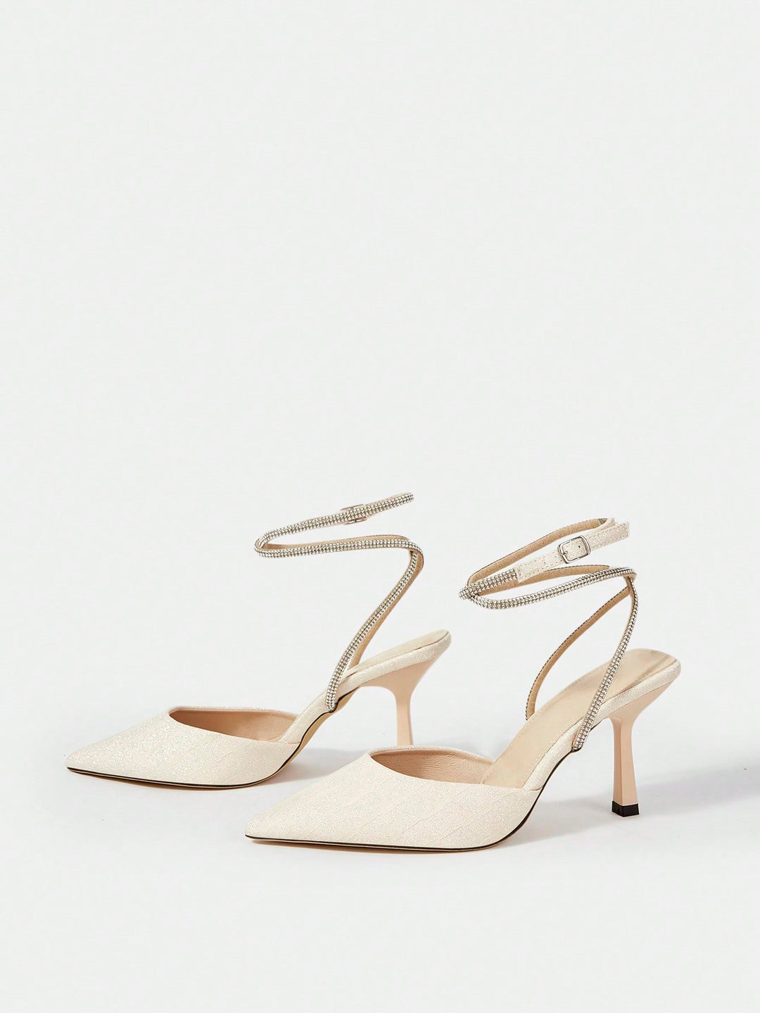 Pantofi cu toc SHEIN, bej