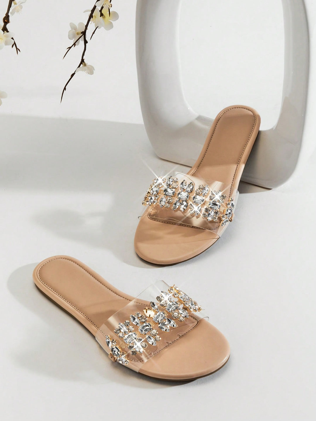 Sandale SHEIN, transparent