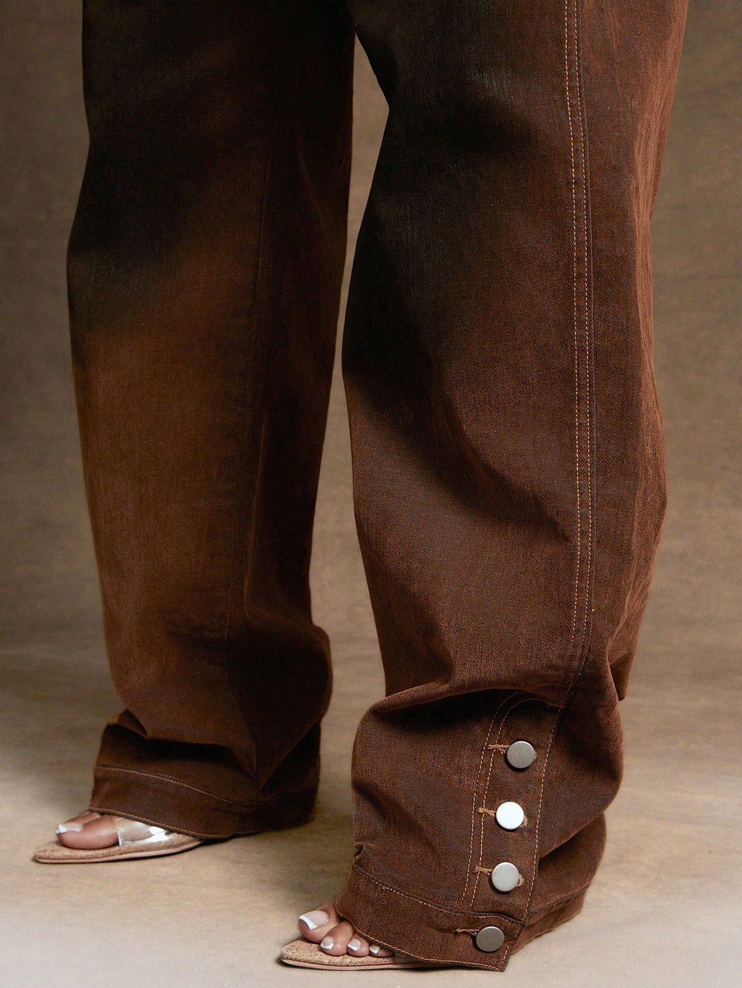 Jeans SHEIN, maro