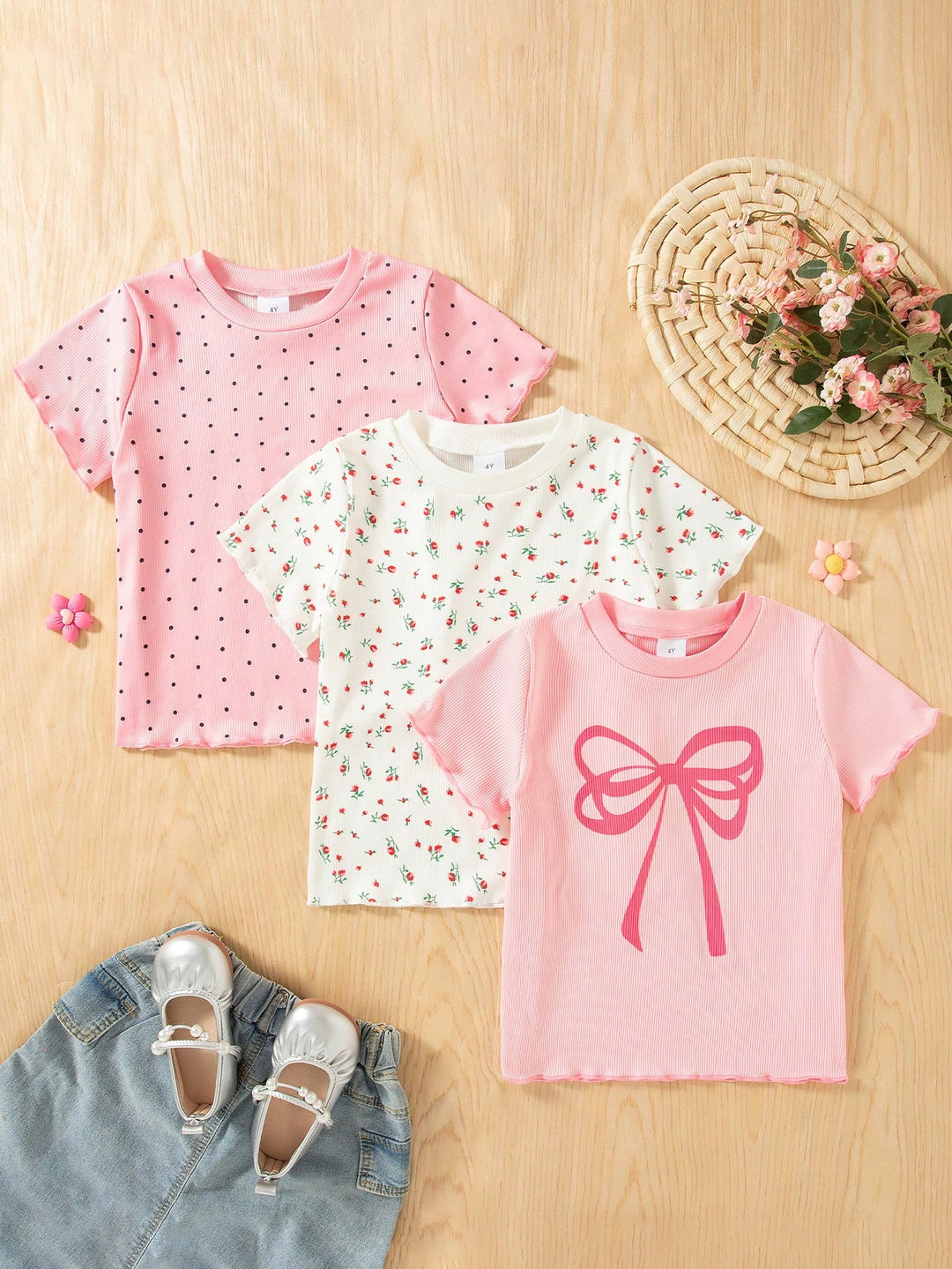Tricou SHEIN, mix culori