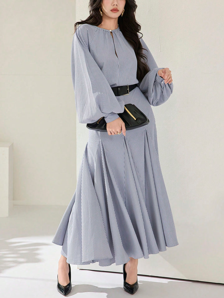 Rochie maxi SHEIN, albastru