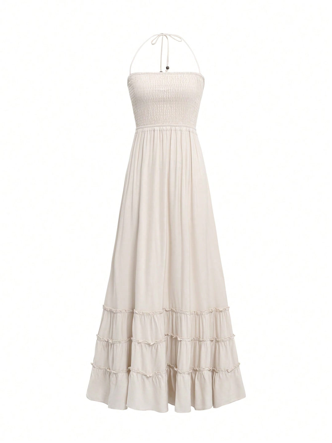 Rochie maxi SHEIN, bej