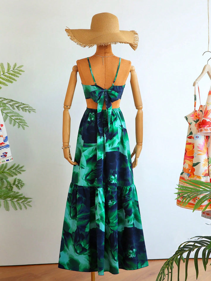 Rochie maxi SHEIN, mix culori