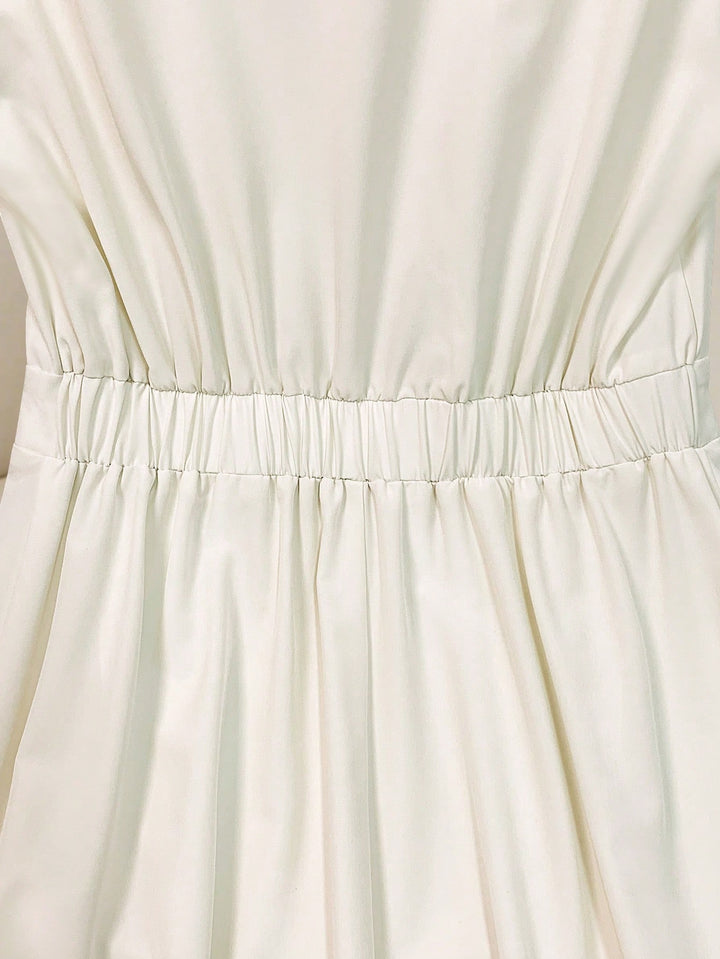 Rochie midi SHEIN, crem