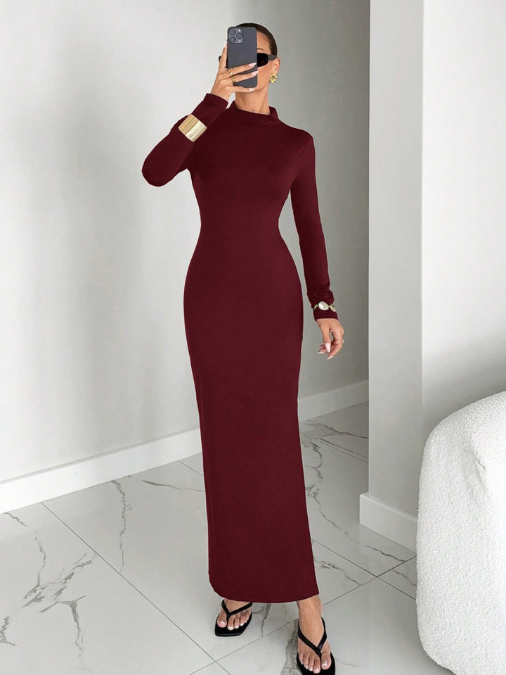 Rochie maxi SHEIN, vișiniu