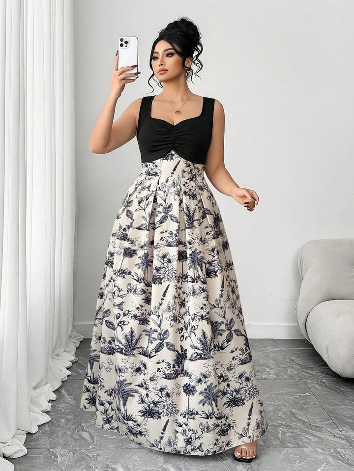 Rochie maxi SHEIN, negru