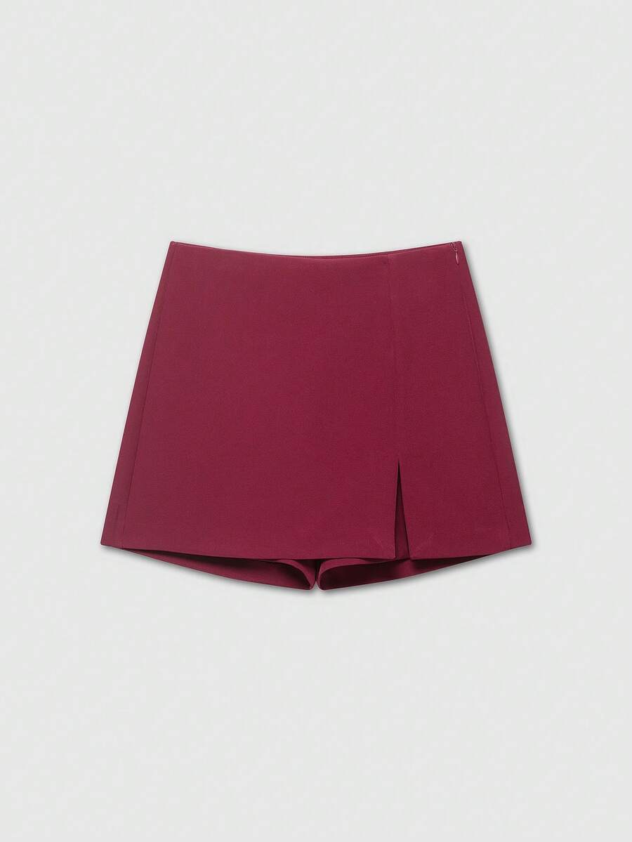 Fustă pantalon SHEIN, vișiniu
