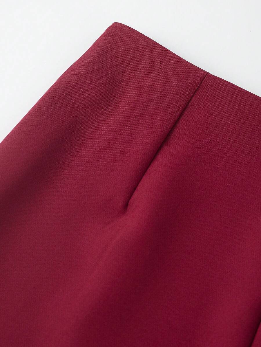 Fustă pantalon SHEIN, vișiniu