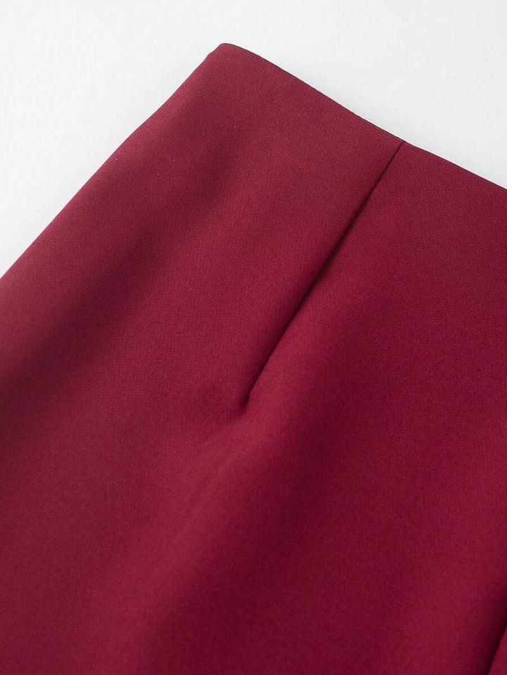 Fustă pantalon SHEIN, vișiniu