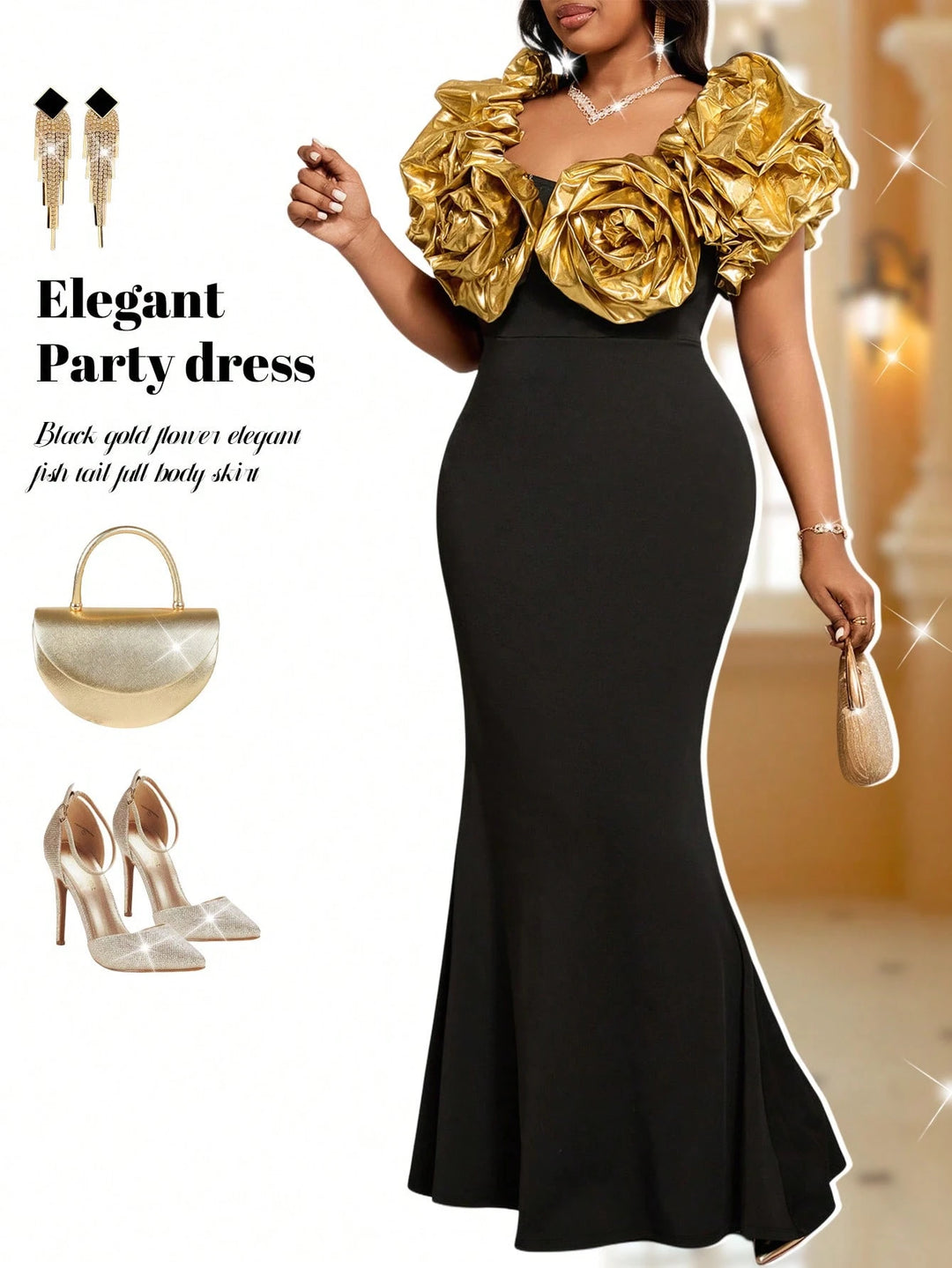 Rochie de ocazie SHEIN, mix culori