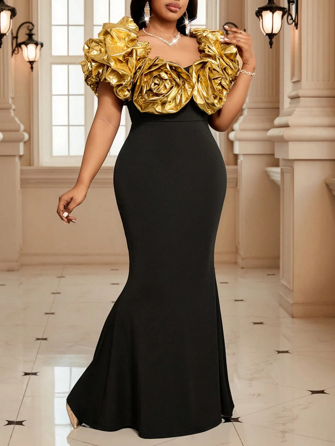 Rochie de ocazie SHEIN, mix culori