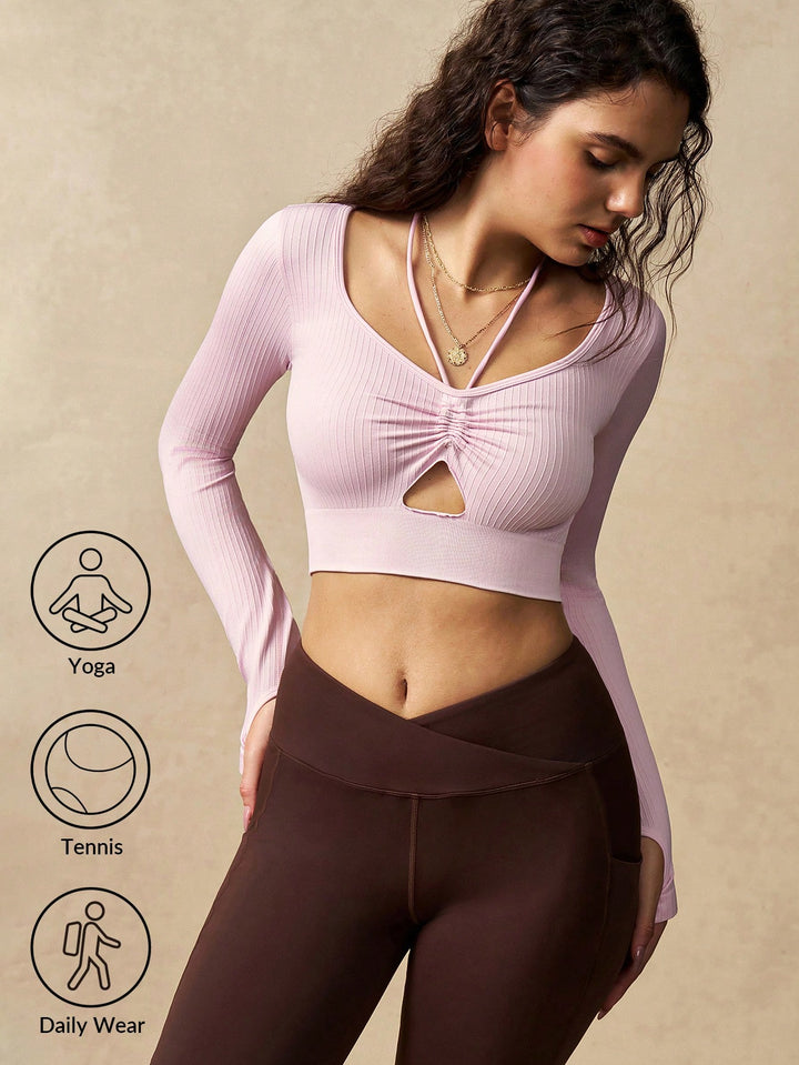 Bluză sport SHEIN, roz