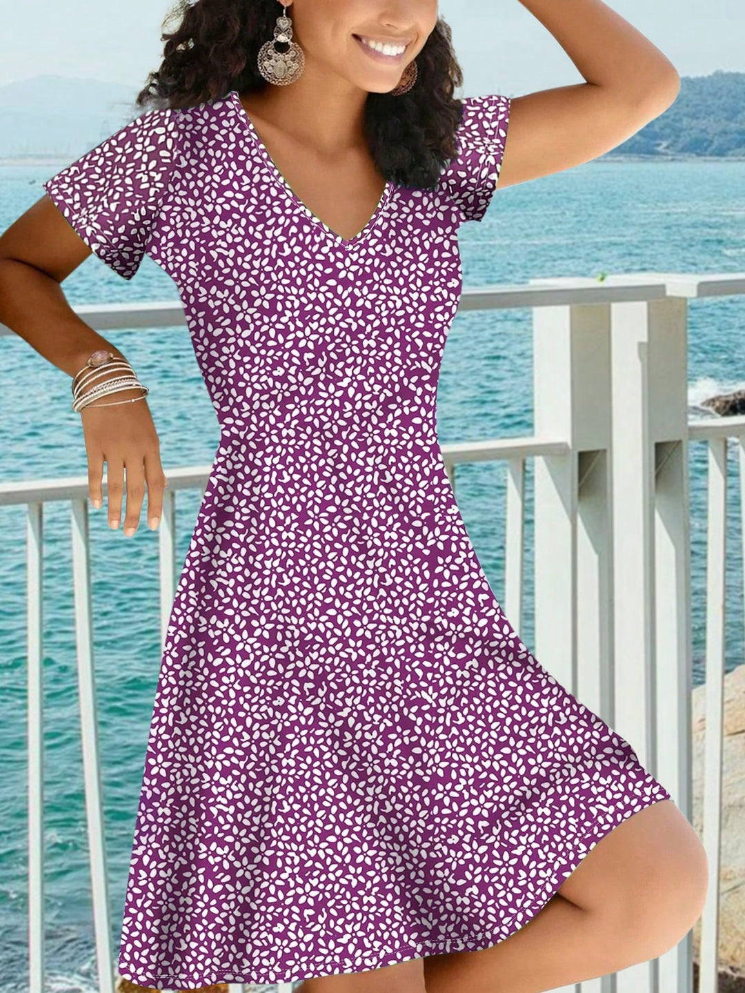 Rochie mini SHEIN, mix culori