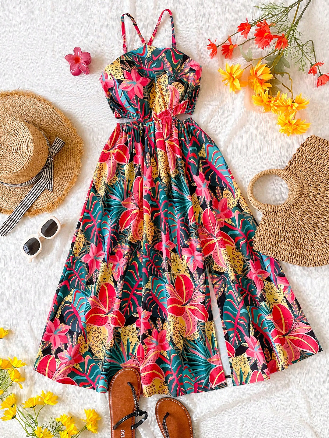 Rochie SHEIN, mix culori