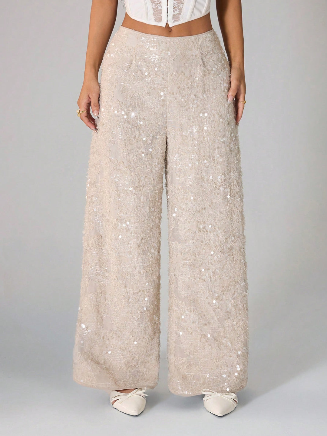Pantaloni SHEIN, bej