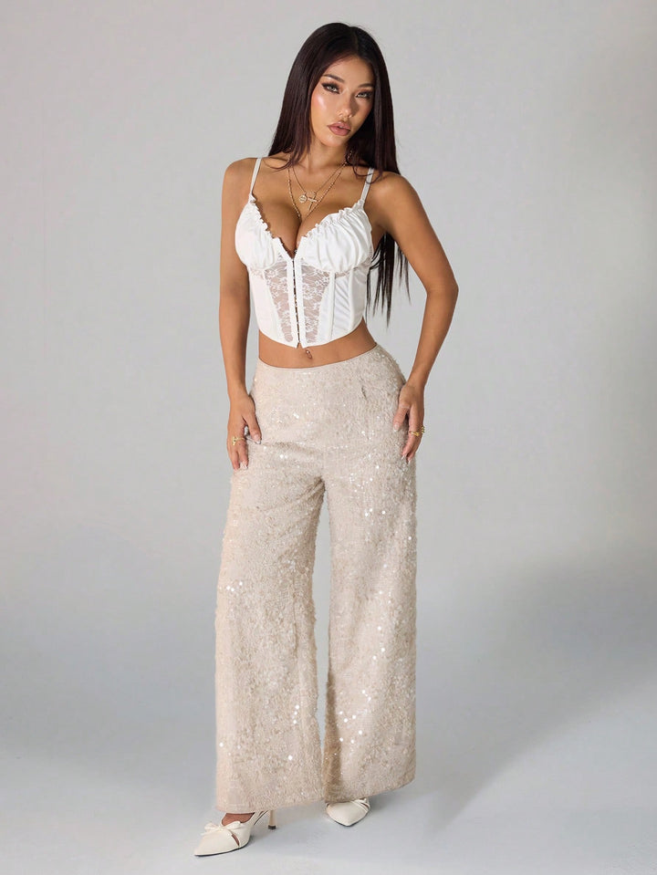 Pantaloni SHEIN, bej