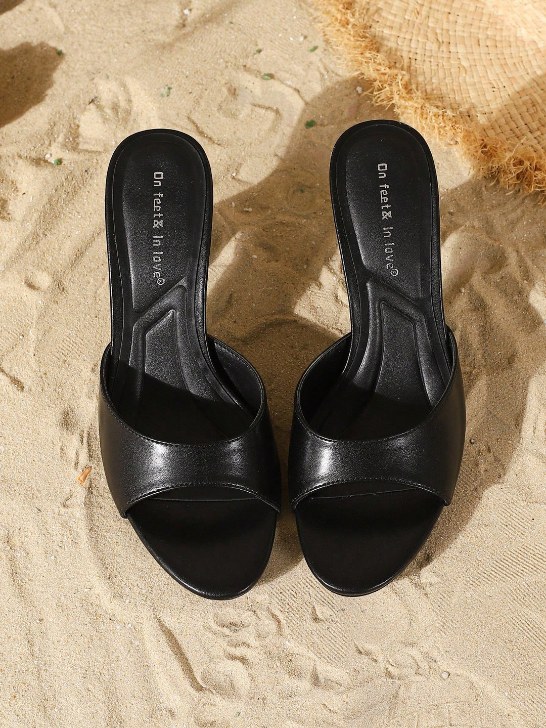 Sandale SHEIN, negru