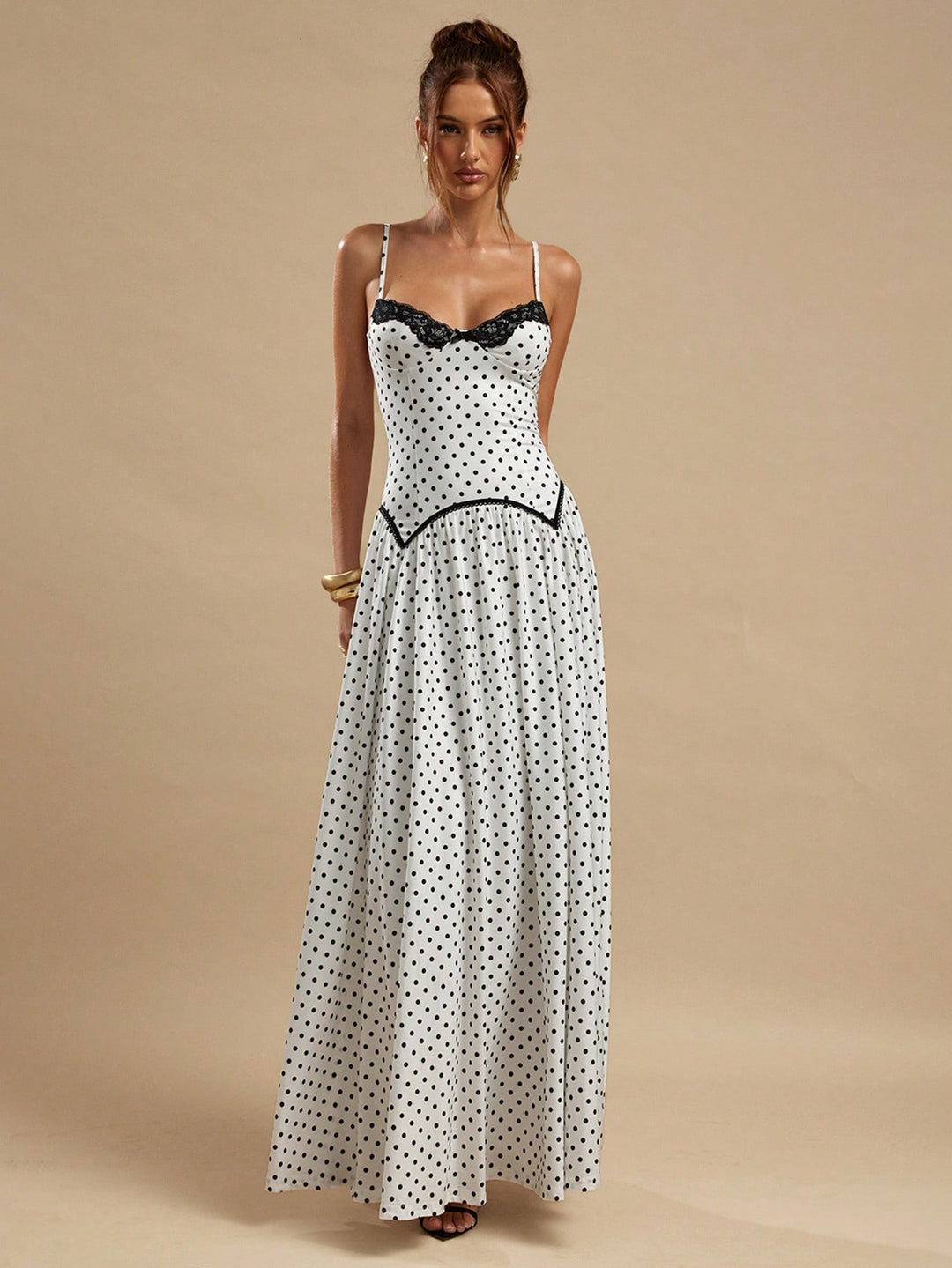 SHEIN maxi ruha, fehér