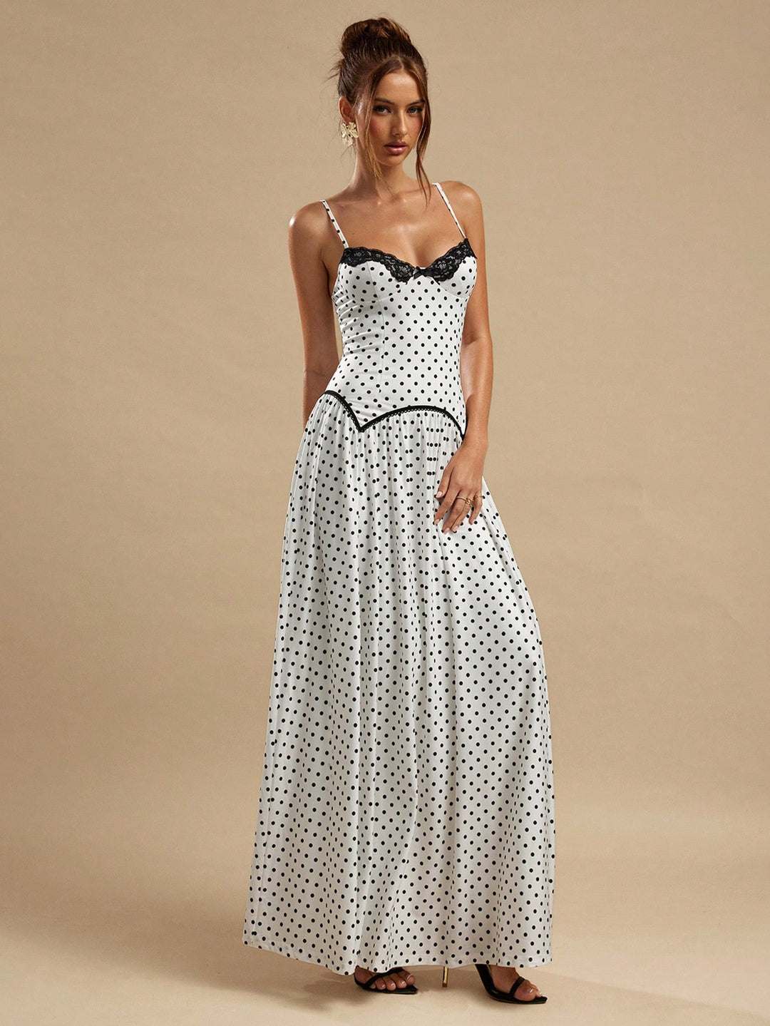 SHEIN maxi ruha, fehér