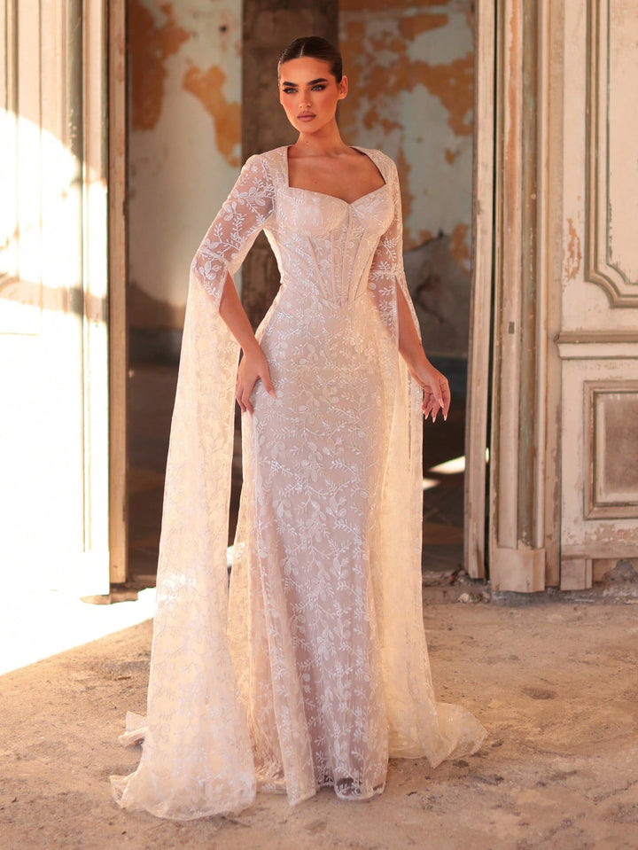 Rochie de mireasă SHEIN, alb