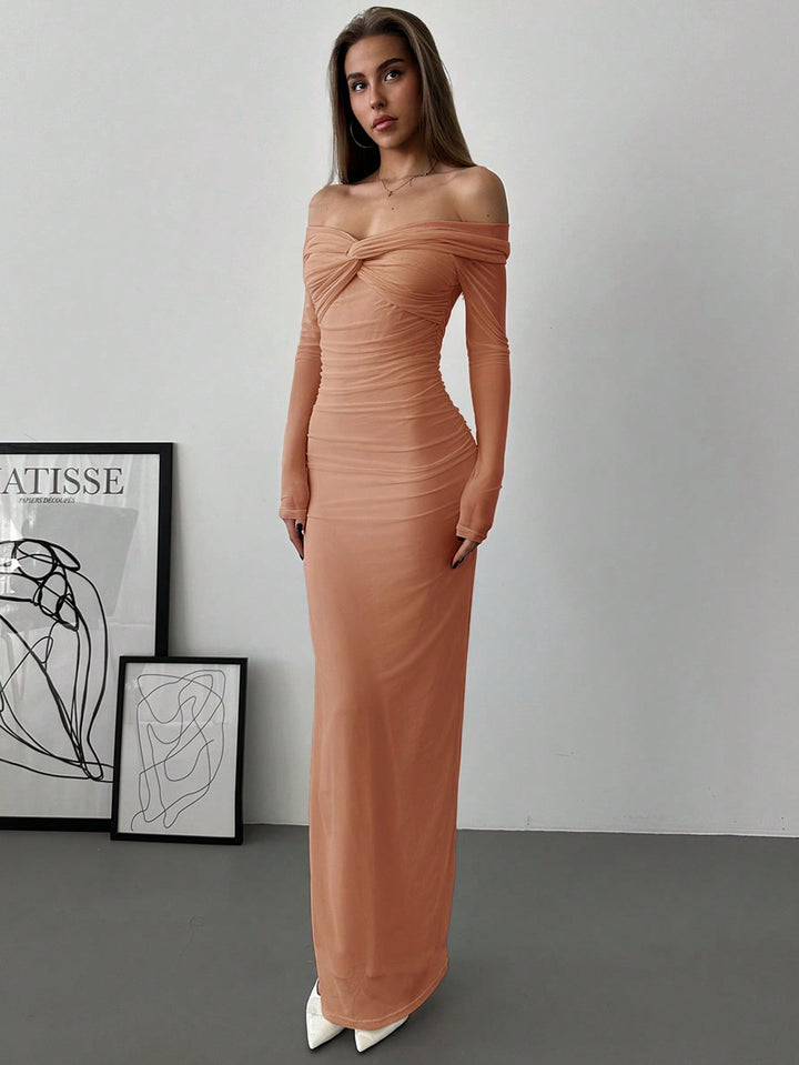 Rochie maxi SHEIN, roz