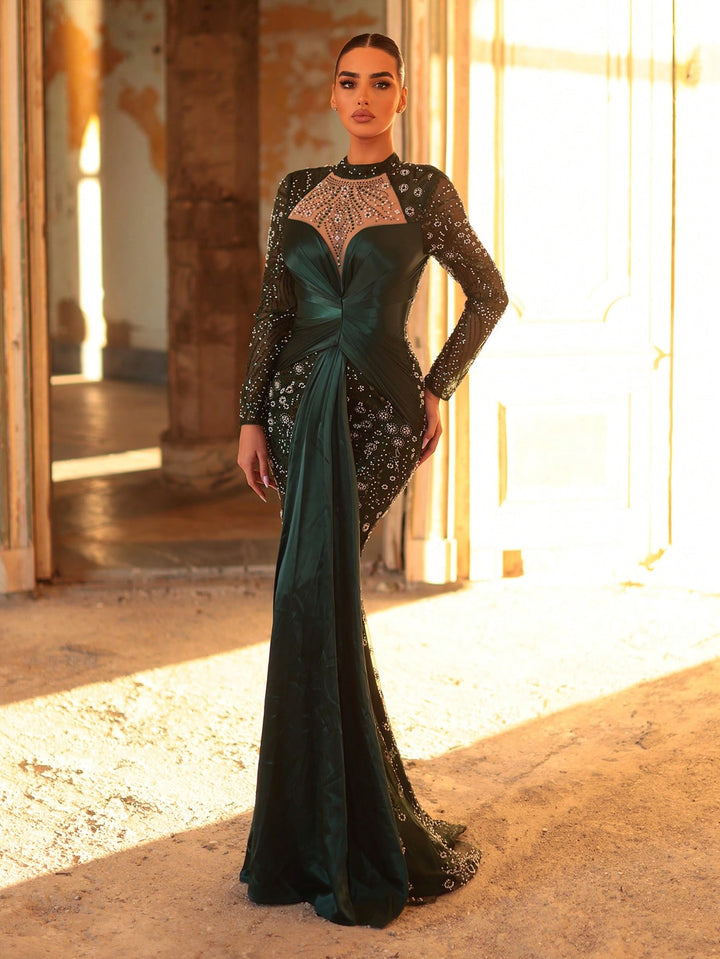 Rochie SHEIN, verde
