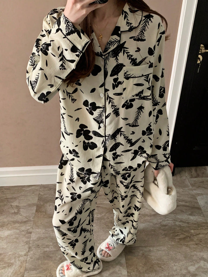 Pijama SHEIN, negru